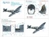 Quinta Studio QD48121 Spitfire Mk.XVI 3D-Printed & coloured Interior on decal paper (Eduard) 1/48